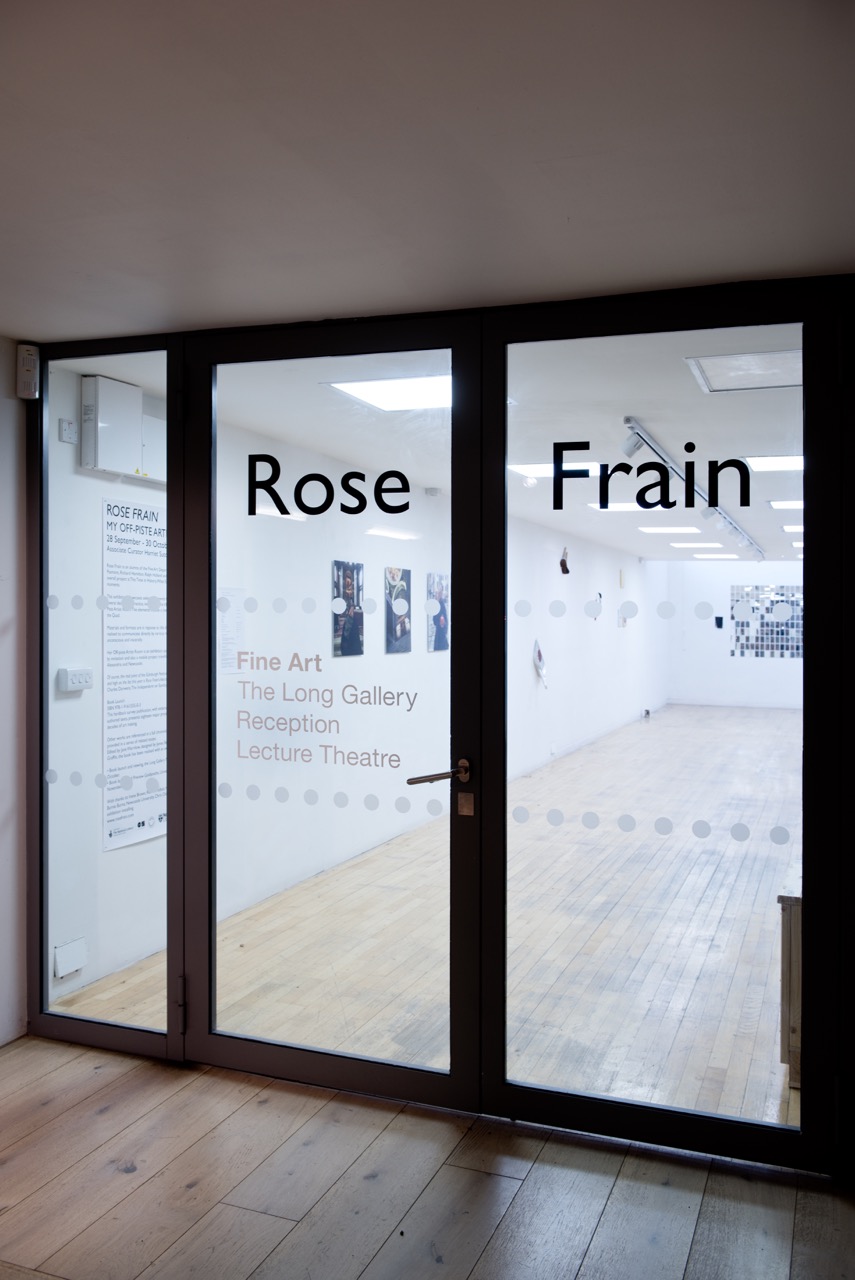 Entrance, My Off-Piste Artist Room, Newcastle University ©Rose Frain. Image credit Colin Davison